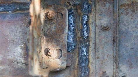 welding on rusted metal